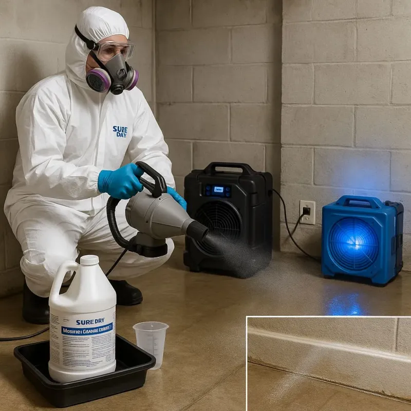 Sanitization and Odor Removal process in Orting, WA
