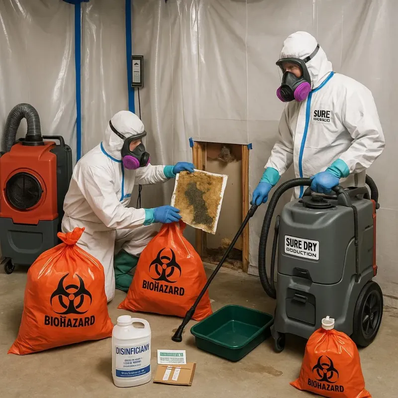 Contaminated Water Handling Protocols process in Orting, WA