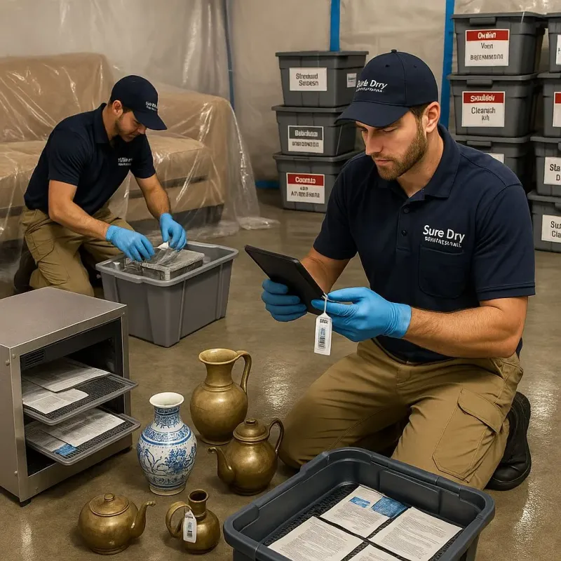 Content Protection and Restoration process in Orting, WA