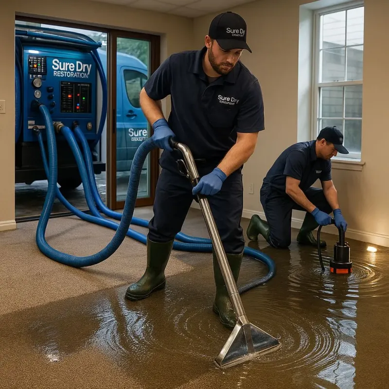 Water Extraction and Removal process in Orting, WA